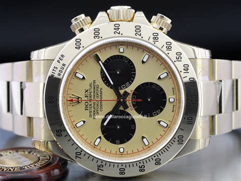 rolex cosmograph daytona 116528 oro quadrante|Altro.